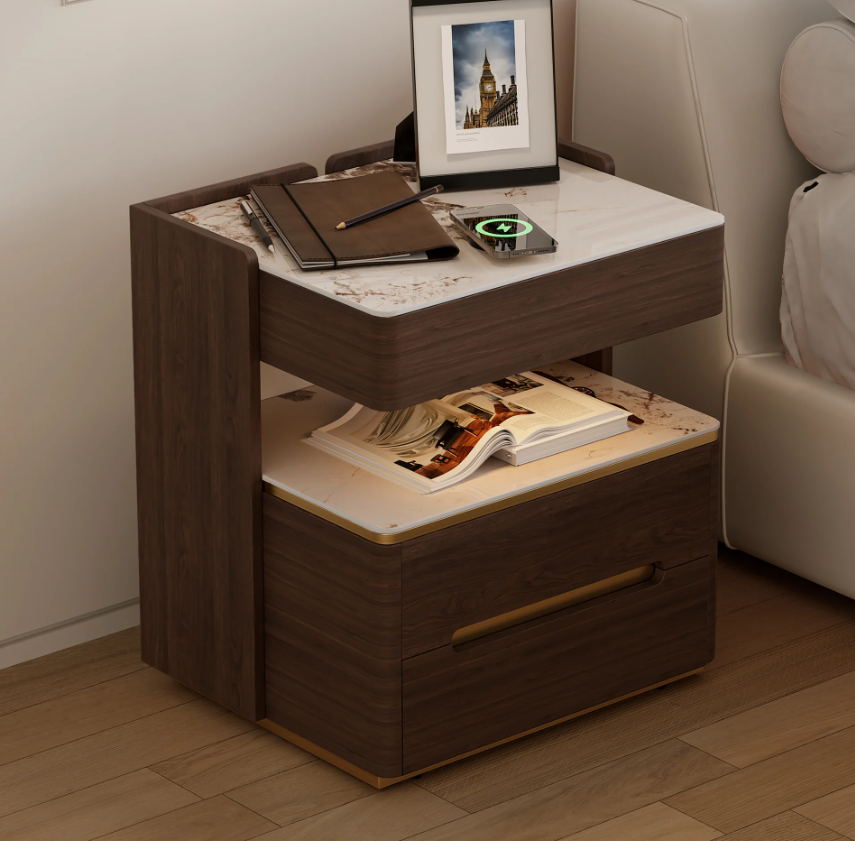 Echelon Smart Stone Nightstand