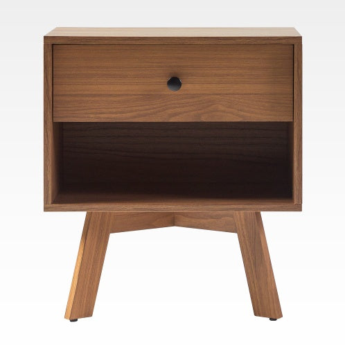 Mocha Modern Nightstand