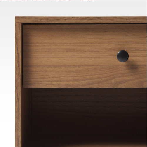 Mocha Modern Nightstand