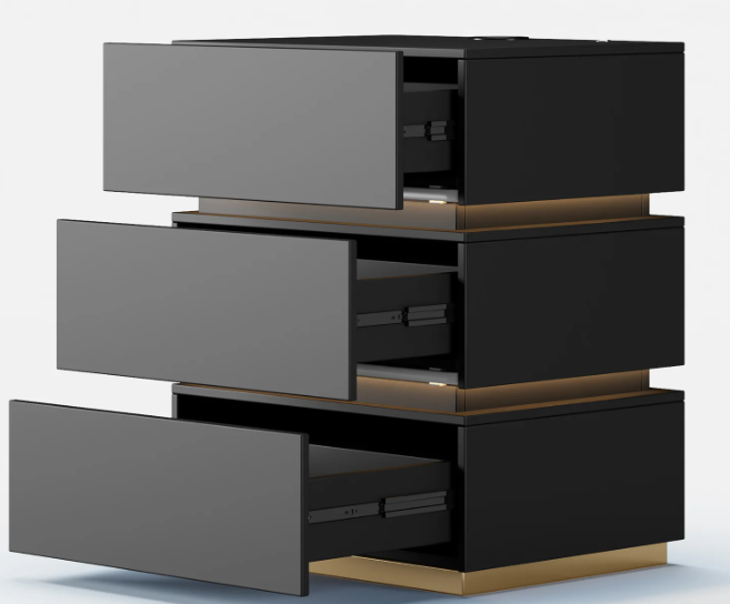 LuminEdge Smart Nightstand