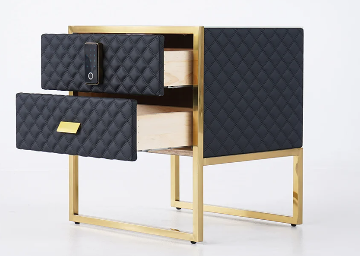 Fortro Secure Glass Nightstand