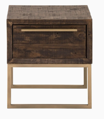 Bastion Reclaimed Wood Nightstand