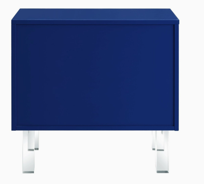 Navy Luxe Nightstand