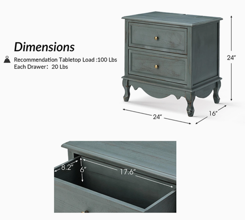 Hippe Nightstand