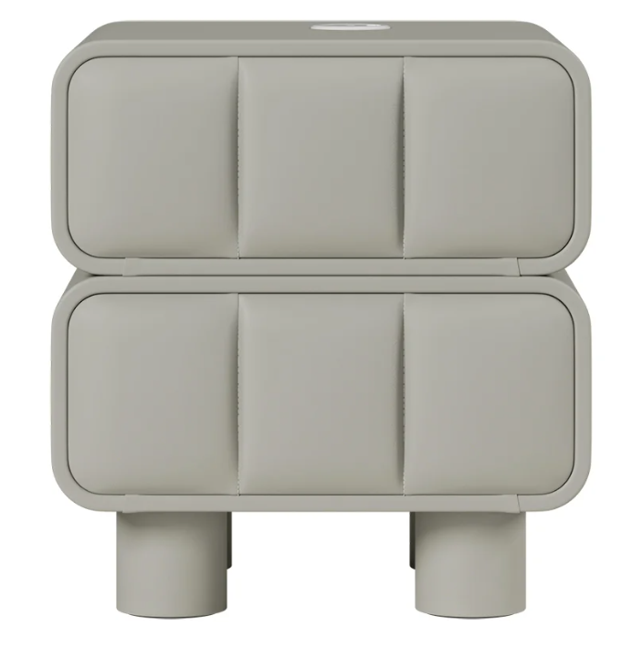 StrataTech Leather Charging Nightstand