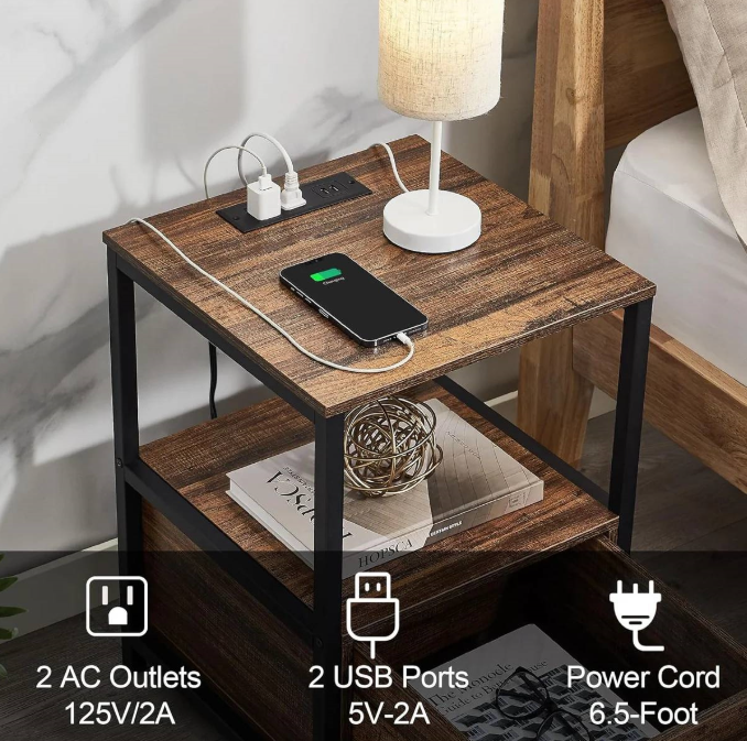 Voltwood Nightstand