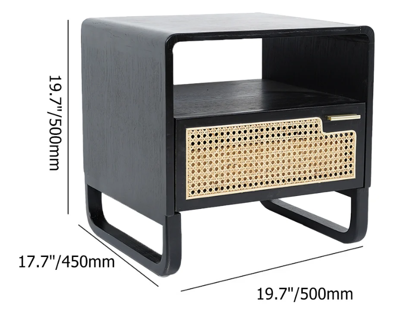 Modena Rattan Nightstand