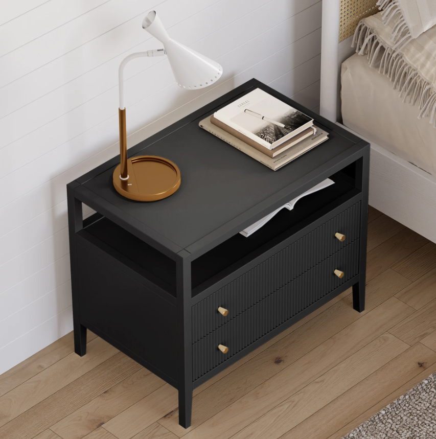 Delano Wide Charging Nightstand