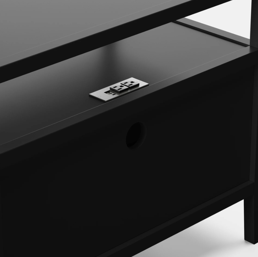 Delano Wide Charging Nightstand