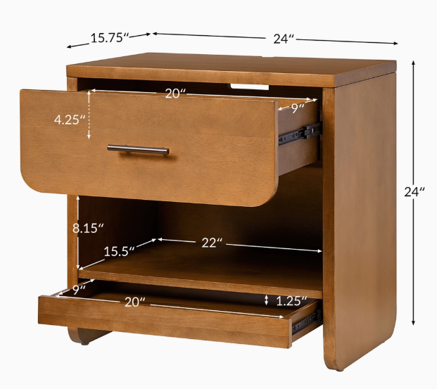 Laurenzo Nightstand