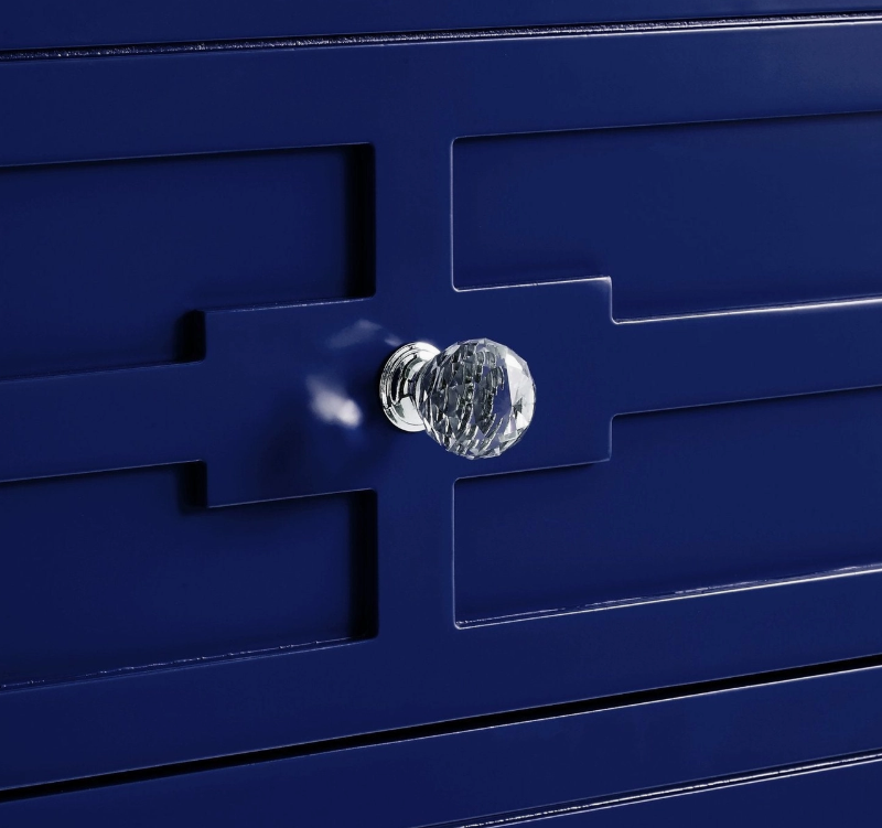 Navy Luxe Nightstand
