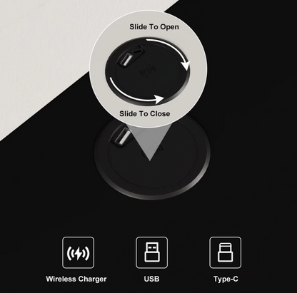 LuminEdge Smart Nightstand