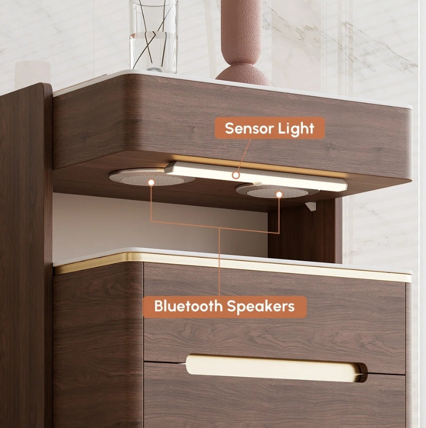 Echelon Smart Stone Nightstand