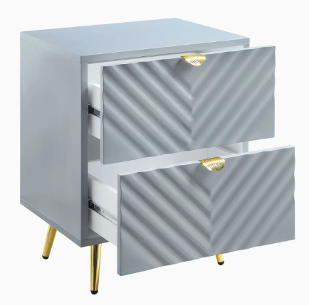 Gaines Blue Nightstand
