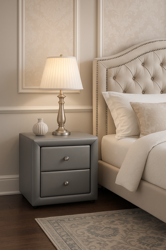 Sloan Leather Nightstand