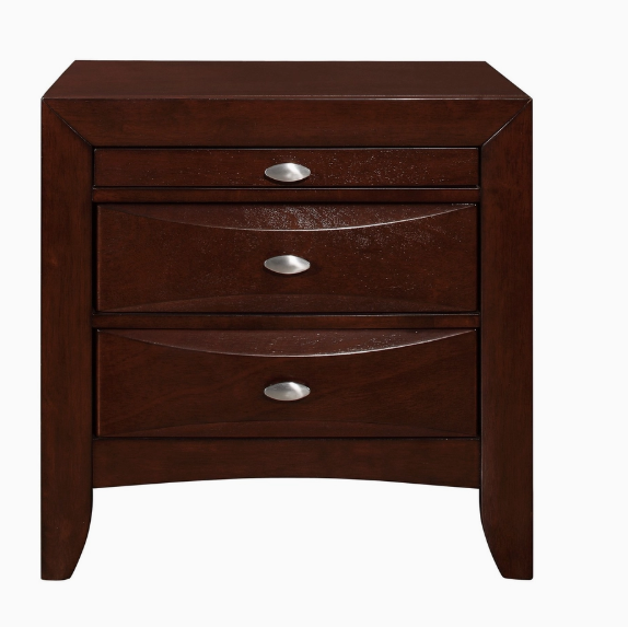 Merlot Chambered Nightstand