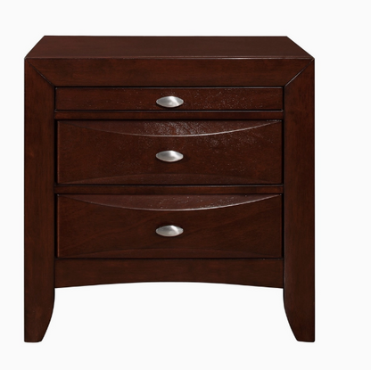 Merlot Chambered Nightstand
