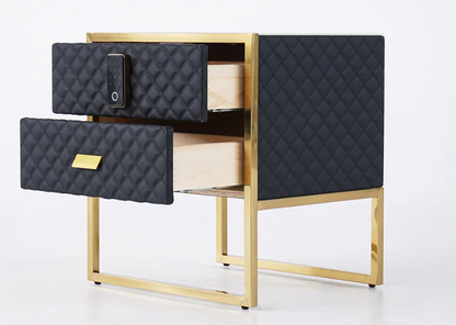 Fortro Secure Glass Nightstand