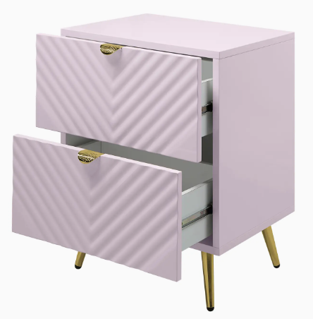 Gaines Pink Nightstand