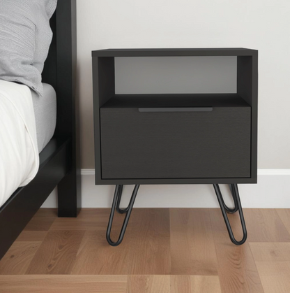 Faux Wood Nightstand
