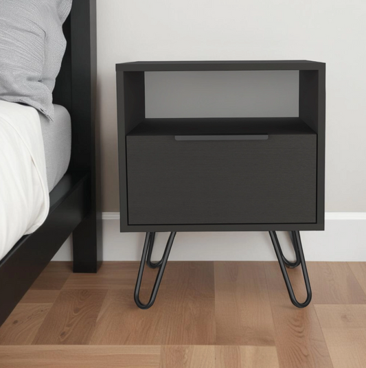 Faux Wood Nightstand