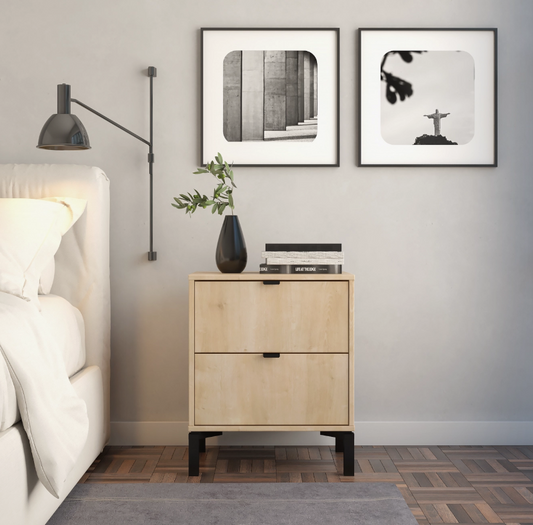 Mod Oak Nightstand