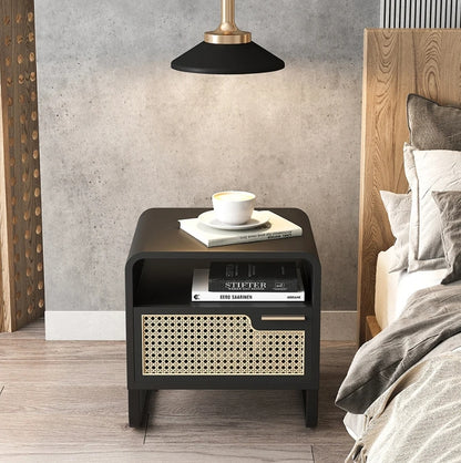 Modena Rattan Nightstand