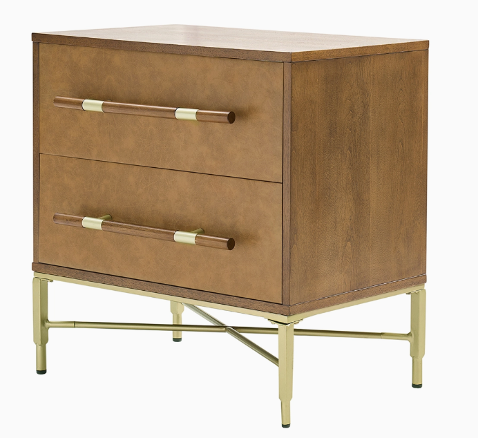 Albano Camel Nightstand