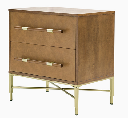 Albano Camel Nightstand
