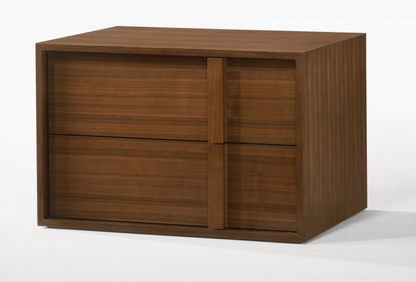 Modern Walnut Nightstand