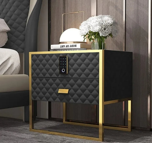 Fortro Secure Glass Nightstand