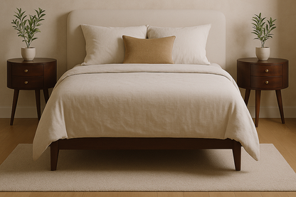 Sonoma Rounded Edge Solid Wood Nightstand