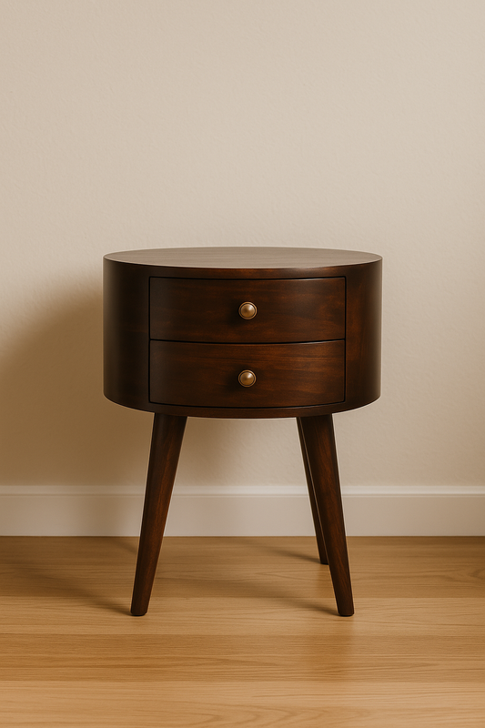 Sonoma Rounded Edge Solid Wood Nightstand