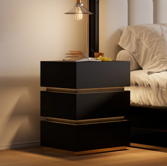 LuminEdge Smart Nightstand