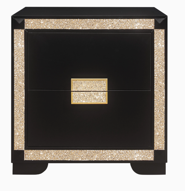 Gilded Luxe Nightstand