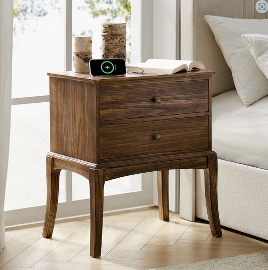 Rainer Walnut Nightstand