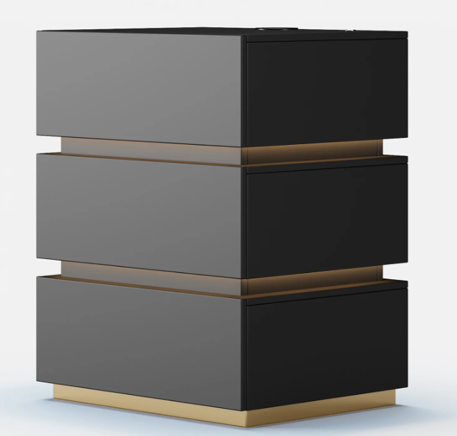 LuminEdge Smart Nightstand