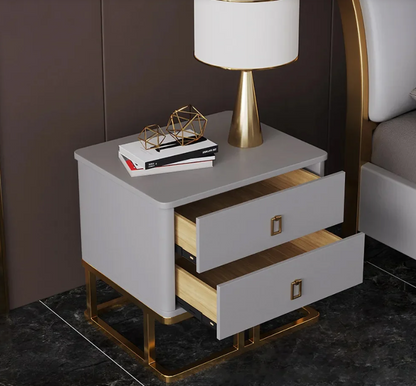 Montera Faux Leather Nightstand