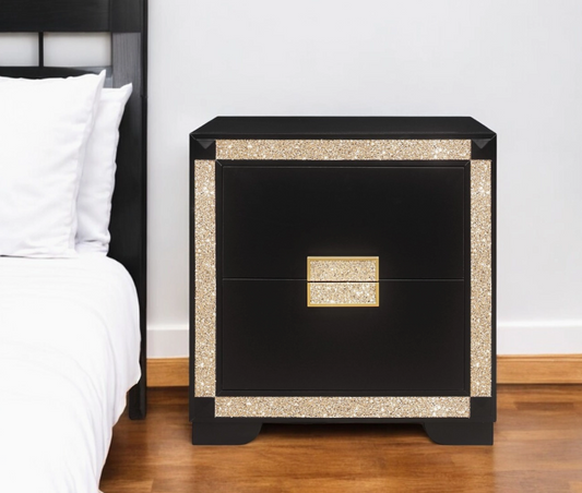 Gilded Luxe Nightstand