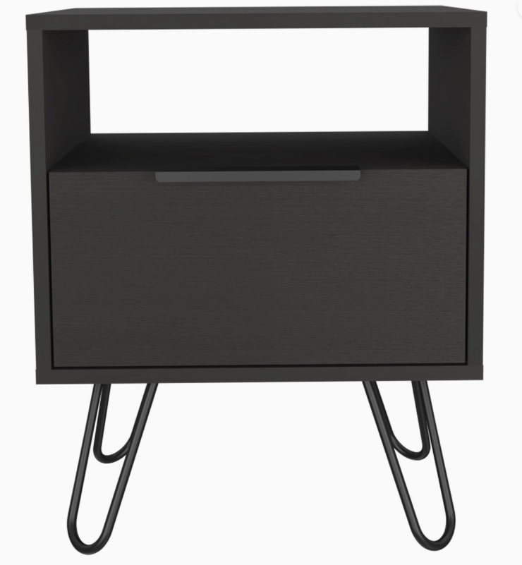 Faux Wood Nightstand